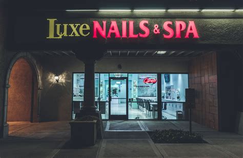 LUXE NAILS AND SPA .